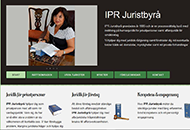  Hemsida IPR Juristbyrå